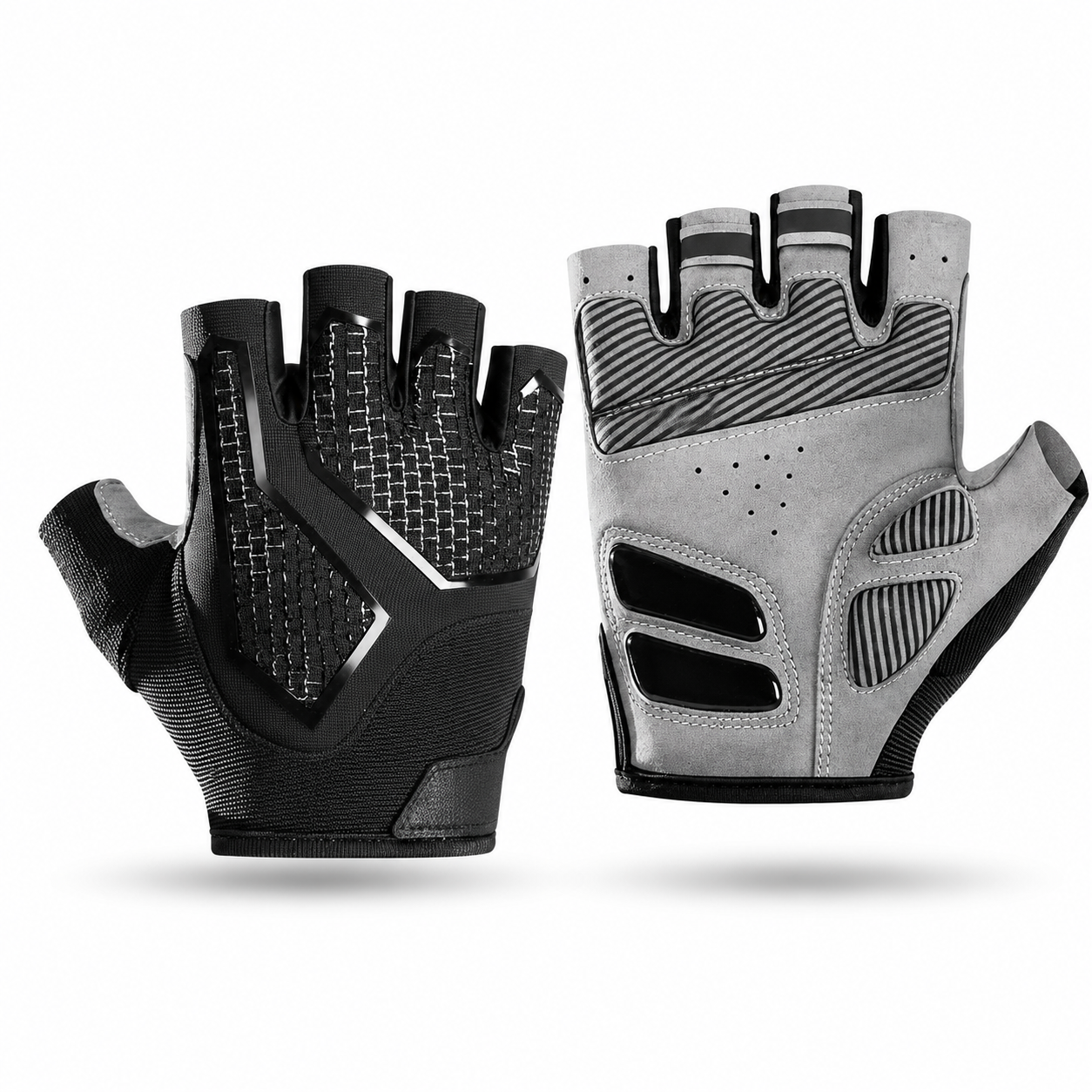Premium Gel Padded Half Finger Cycling Gloves