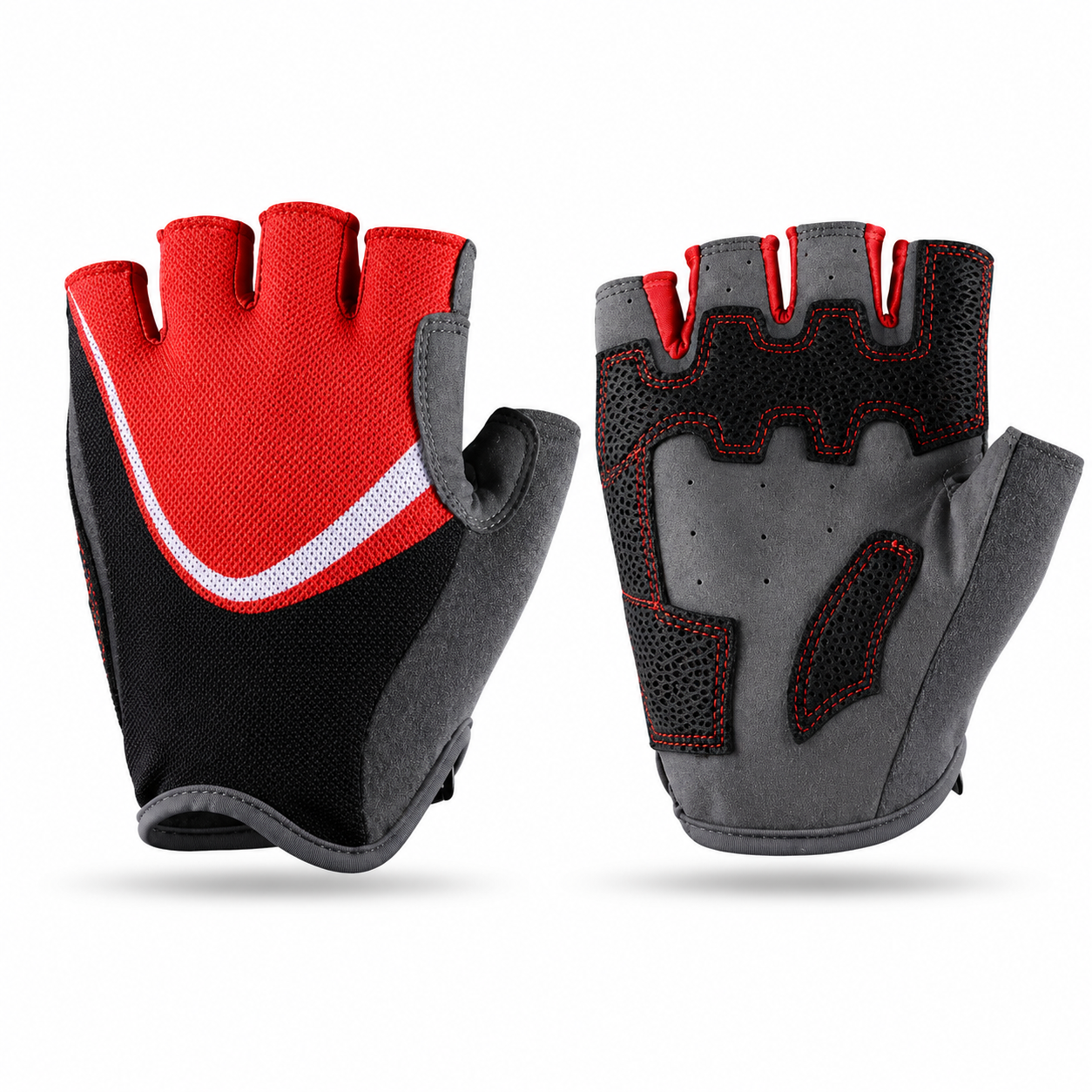 Sport Fit Half Finger Cycling Gloves