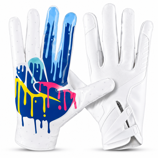 Drip Edition Football Gloves