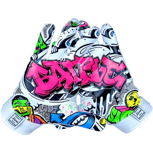 Graffiti Edition Football Gloves