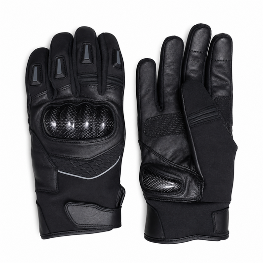 Premium Leather Touring Motorcycle Gloves